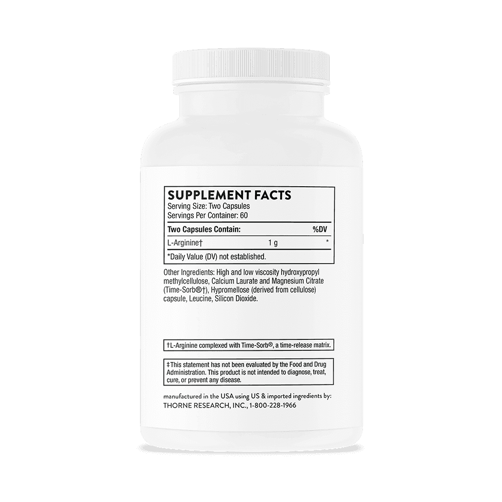 Thorne Research L-Arginine (Perfusia-SR) 120kap Thorne Research L-Arginine (Perfusia-SR) 120kap