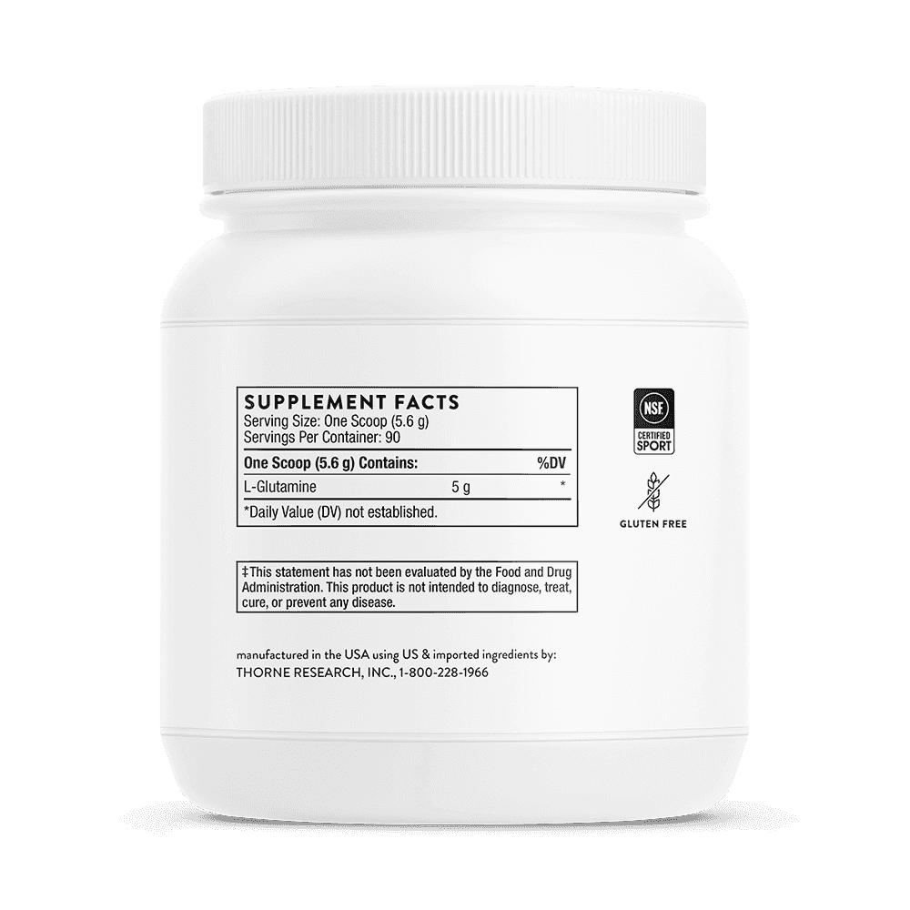 Thorne Research L-Glutamine 504 gram Thorne Research L-Glutamine 504 gram