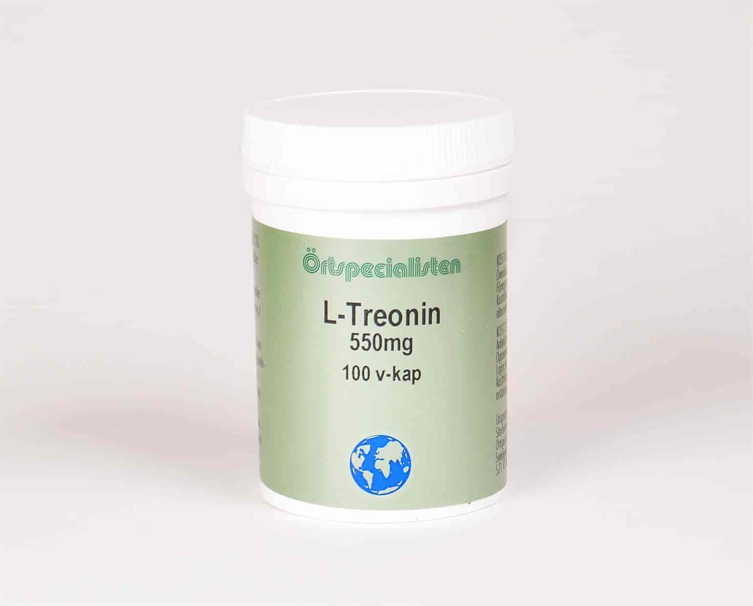 Örtspecialisten L-Treonin 550mg 100 kap Örtspecialisten L-Treonin 550mg 100 kap