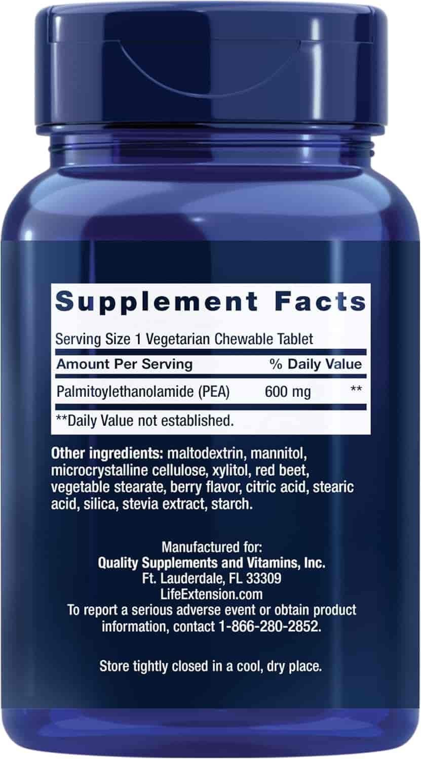 Life Extension Discomfort Relief PEA 600 mg 60 Veg Kapslar Life Extension Discomfort Relief PEA 600 mg 60 Veg Kapslar
