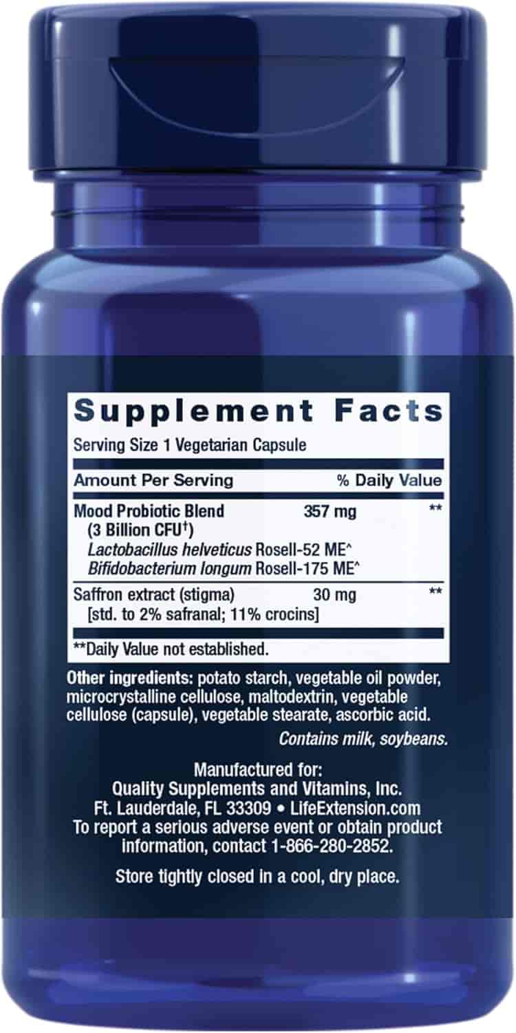 Life Extension Florassist Mood Improve 30 Veg Kapslar Life Extension Florassist Mood Improve 30 Veg Kapslar