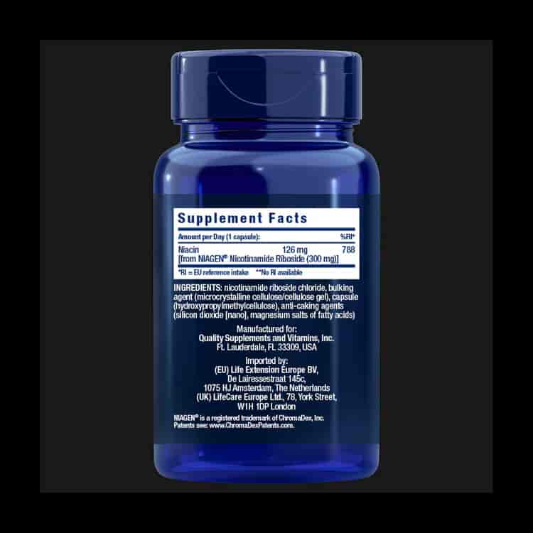 Life Extension Nad+ 300 mg 30 Veg Kapslar Life Extension Nad+ 300 mg 30 Veg Kapslar