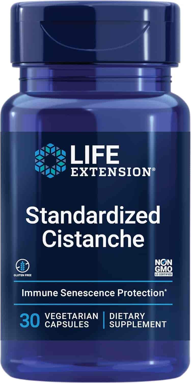 Life Extension Standardized Cistanche 30 Kapslar Life Extension Standardized Cistanche 30 Kapslar