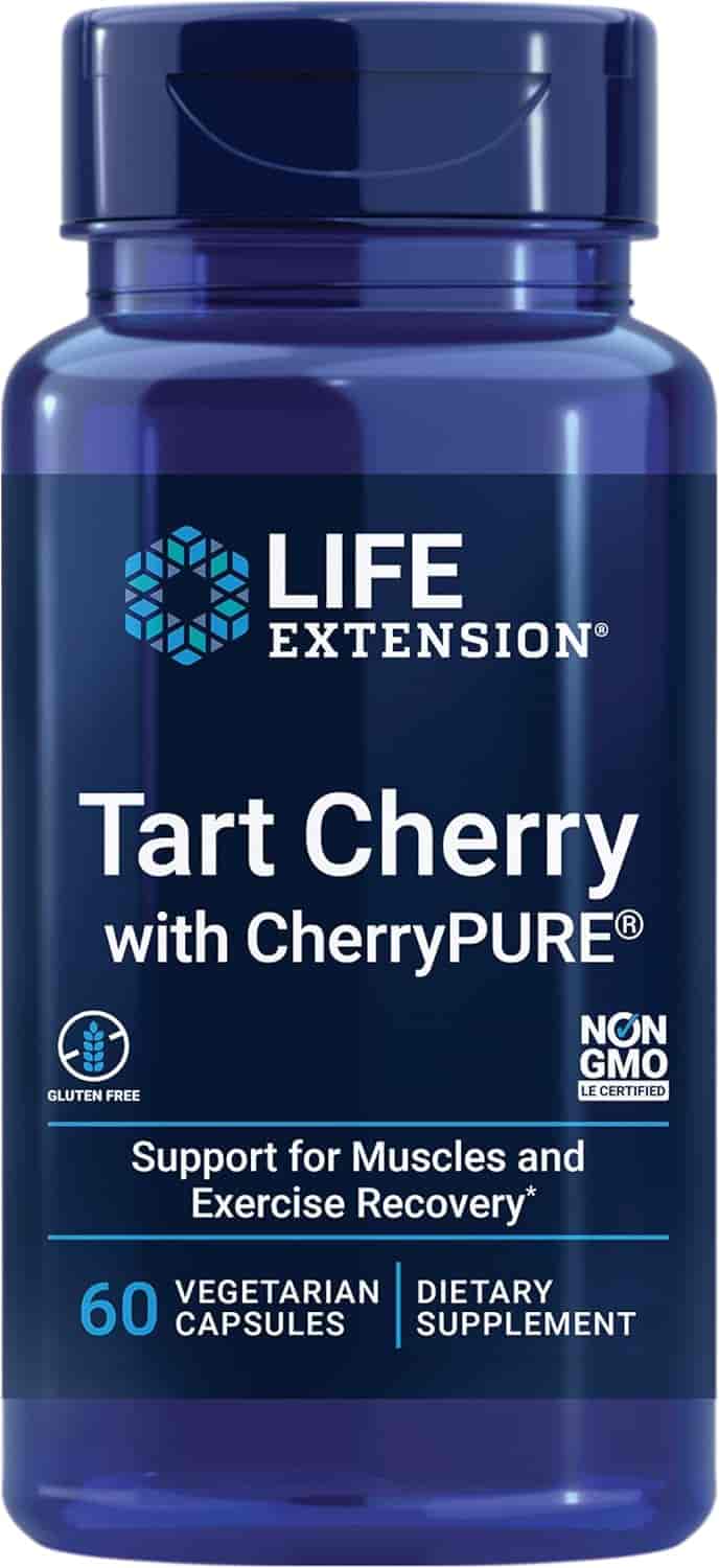 Life Extension Tart Cherry with CherryPURE 60 Veg Kaps Life Extension Tart Cherry with CherryPURE 60 Veg Kaps
