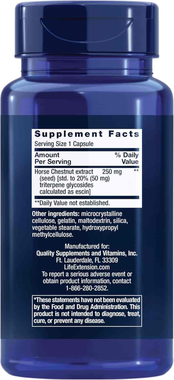 Life Extension Venotone 60 Veg Kapslar Life Extension Venotone 60 Veg Kapslar