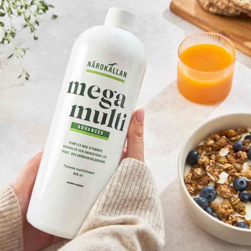 Närokällan Mega Multi Mega Vital Advanced 900 ml Närokällan Mega Multi Mega Vital Advanced 900 ml