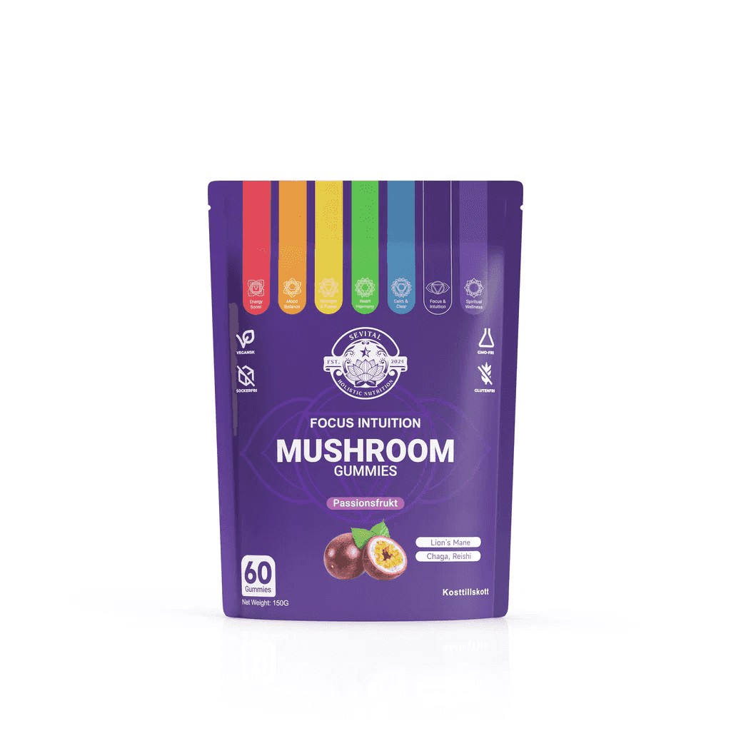 Sevital Focus Intuition Mushroom Gummies 60st Sevital Focus Intuition Mushroom Gummies 60st