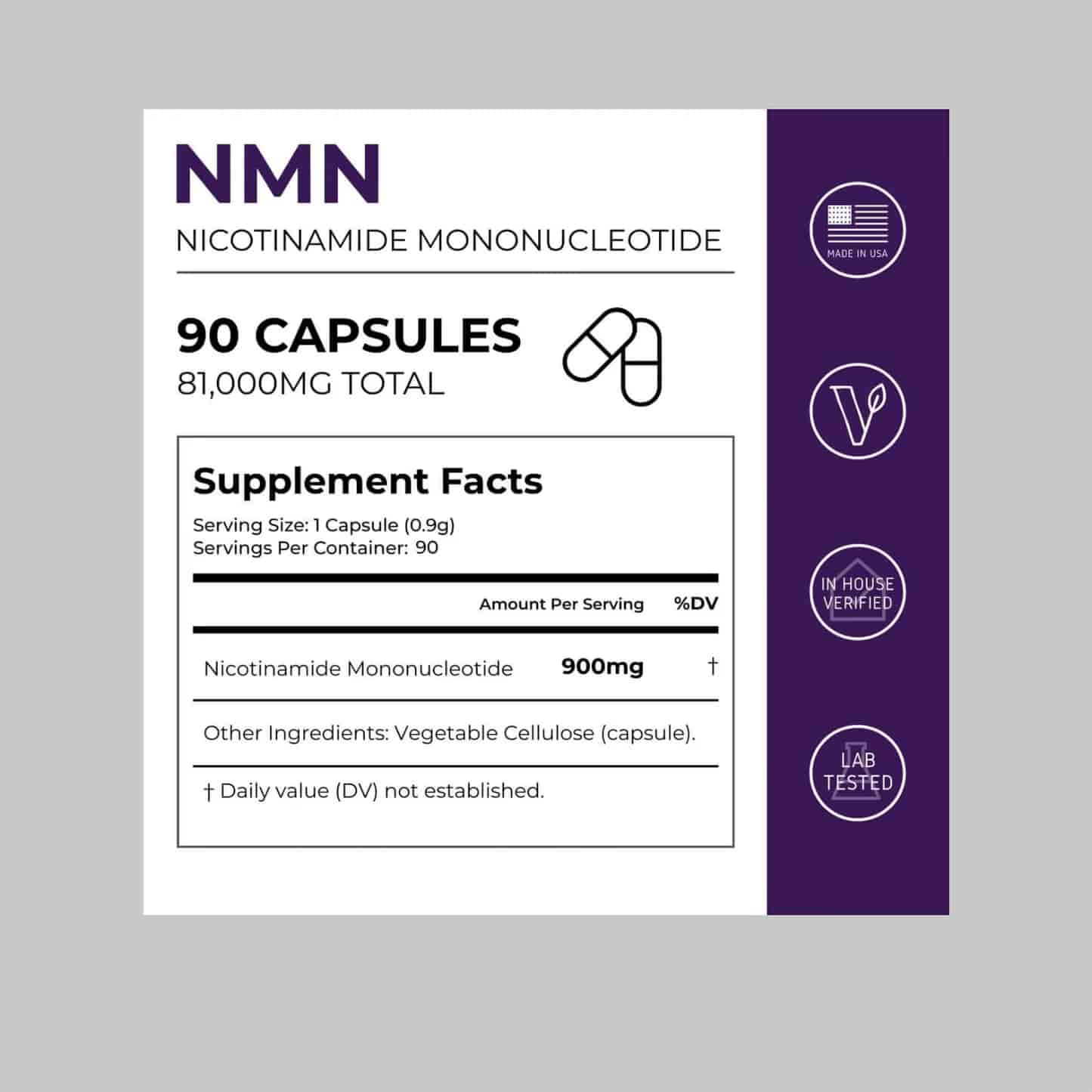 Neurogan +Health NMN Capsules 900Mg 90kap Neurogan +Health NMN Capsules 900Mg 90kap