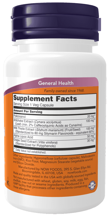 Now Policosanol Extra Strength 20 mg 90 Veg Kapslar Now Policosanol Extra Strength 20 mg 90 Veg Kapslar