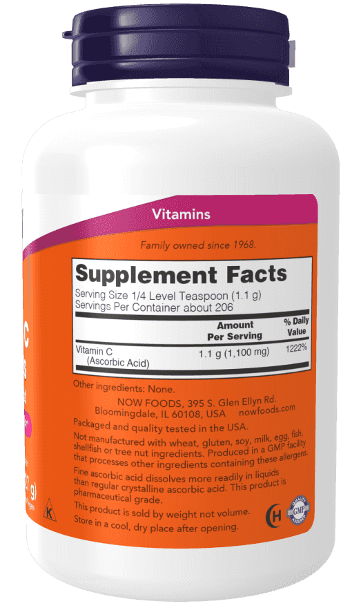 Now Vitamin C Crystals Powder 227 g Now Vitamin C Crystals Powder 227 g