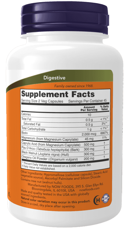 Now Candida Support 180 Veg Kapslar Now Candida Support 180 Veg Kapslar