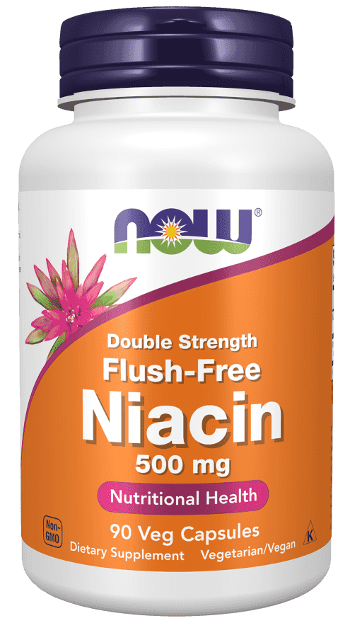 Now Double Flush-Free Niacin 500 mg 90 Veg Kapslar Now Double Flush-Free Niacin 500 mg 90 Veg Kapslar
