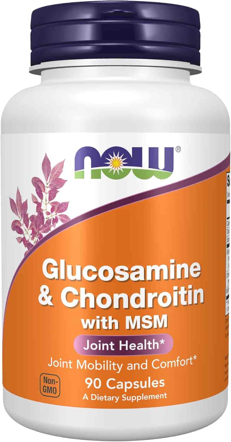Now Glucosamin & Chondoitin with MSM 90 kapslar Now Glucosamin & Chondoitin with MSM 90 kapslar