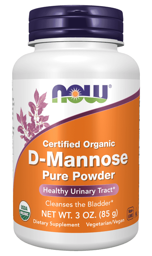 Now Organic D-Mannose Pure Powder 85g Now Organic D-Mannose Pure Powder 85g