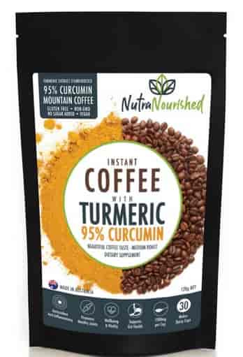 Nutra Nourished Instant Coffee Turmeric 120g Nutra Nourished Instant Coffee Turmeric 120g