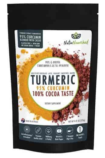 Nutra Nourished Turmeric Cocoa Flavour 125g Nutra Nourished Turmeric Cocoa Flavour 125g