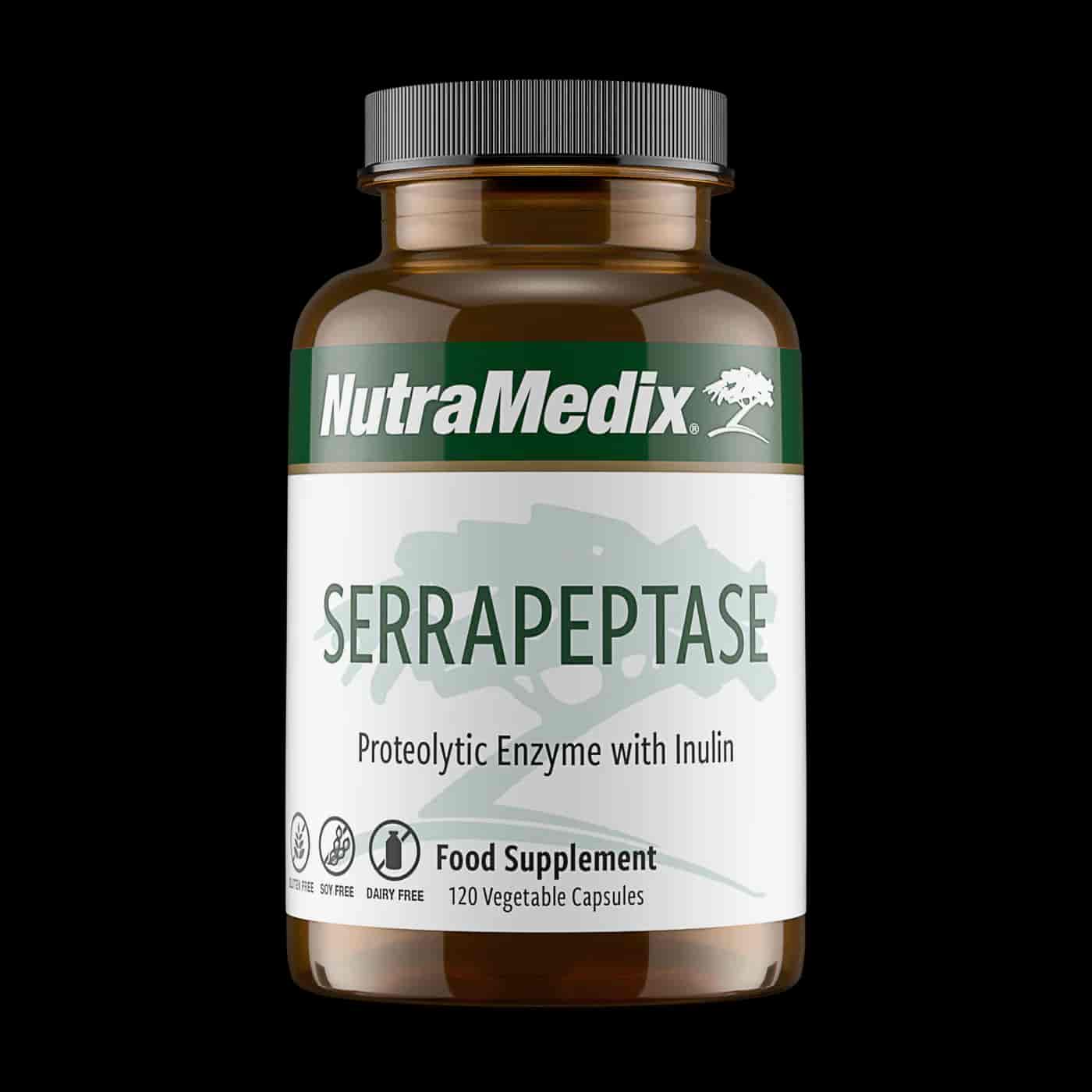 NutraMedix Serrapeptase 120 kap NutraMedix Serrapeptase 120 kap