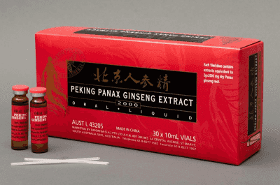 Peking Panax Ginseng Extract 2000, 30 x 10ml Peking Panax Ginseng Extract 2000, 30 x 10ml