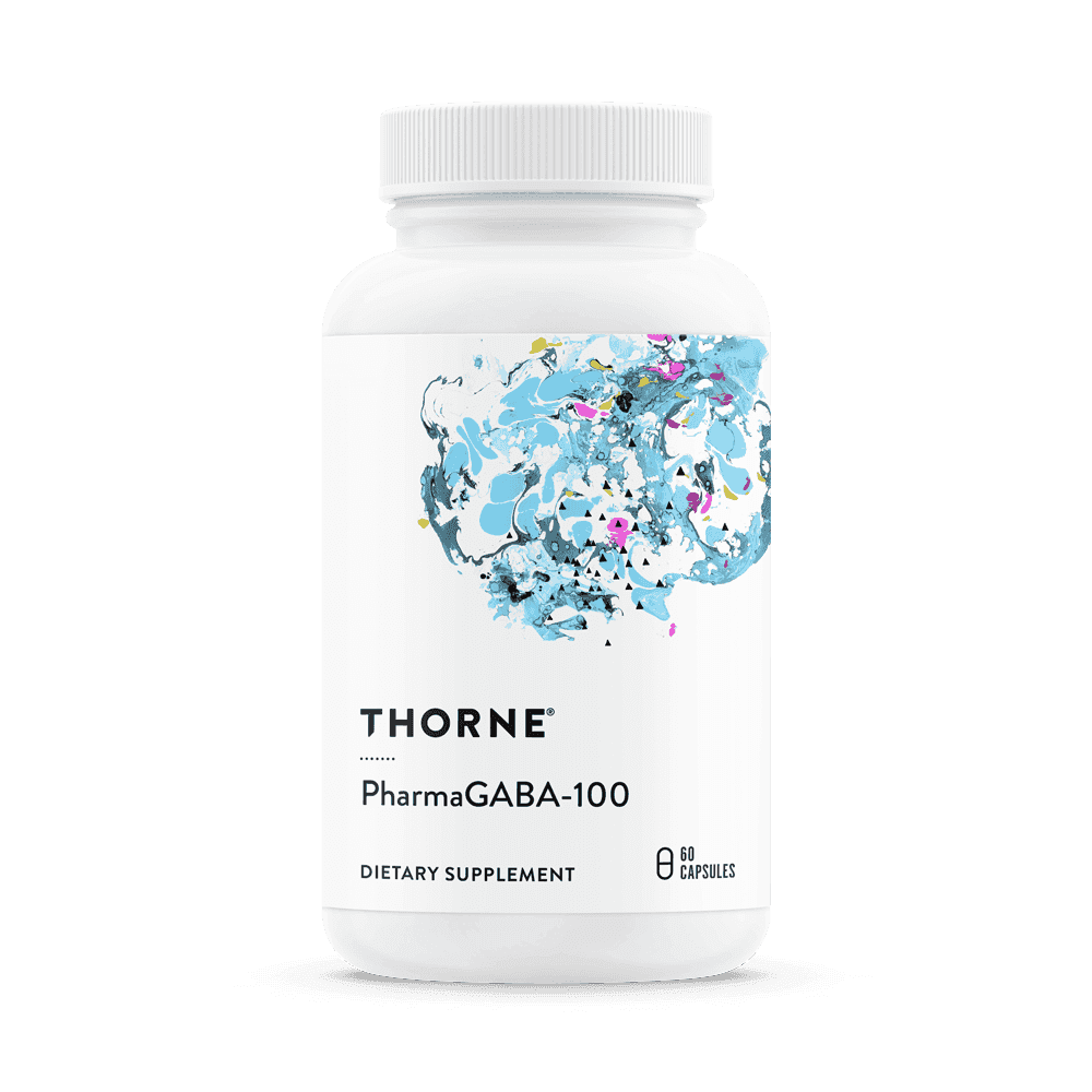 Thorne Research PharmaGaba 100 mg 60 kapslar Thorne Research PharmaGaba 100 mg 60 kapslar