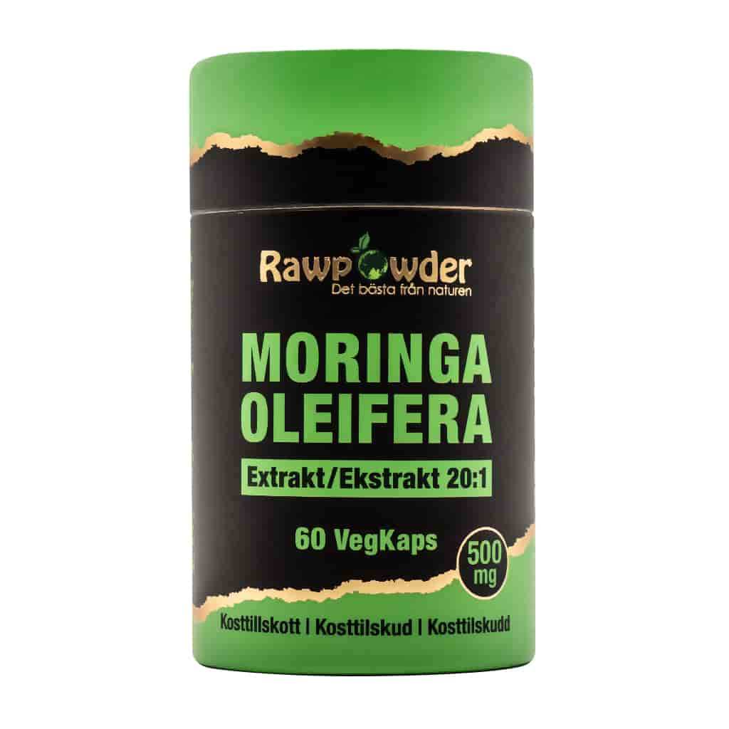 Rawpowder Moringa Extrakt 20:1 500mg 60 VegKaps Rawpowder Moringa Extrakt 20:1 500mg 60 VegKaps
