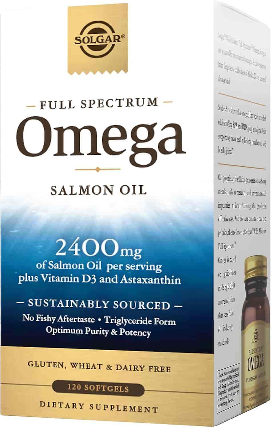 Solgar Full Spectrum Omega-3 Lax Oil 120 softgel Solgar Full Spectrum Omega-3 Lax Oil 120 softgel