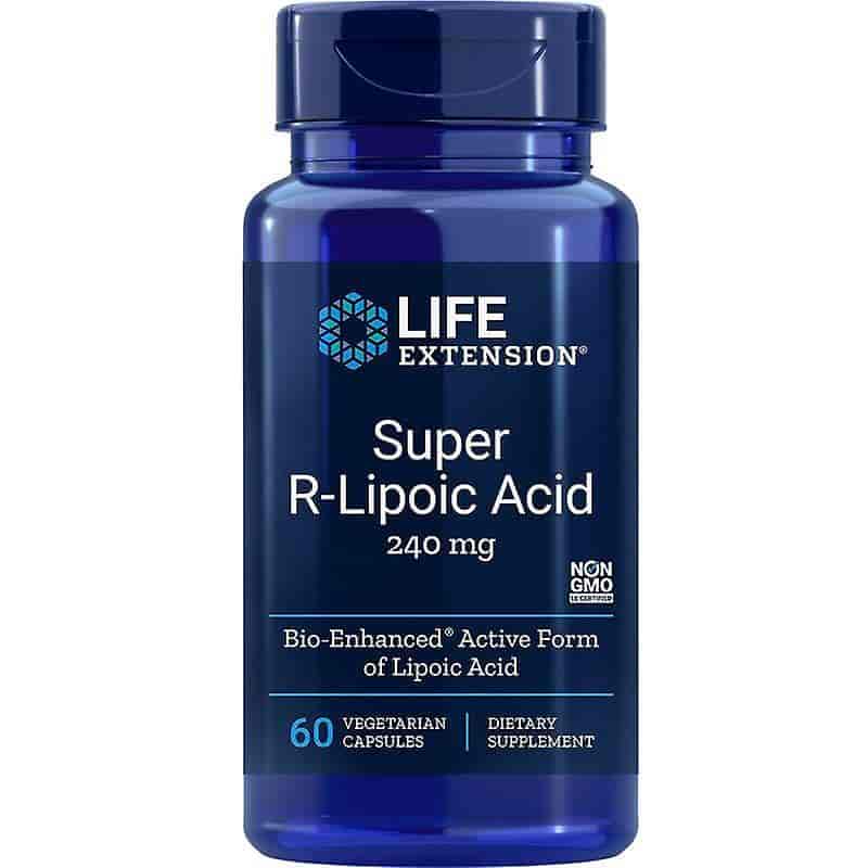 Life Extension Super R-Lipoic Acid 240mg Veg Kaps 60 Life Extension Super R-Lipoic Acid 240mg Veg Kaps 60