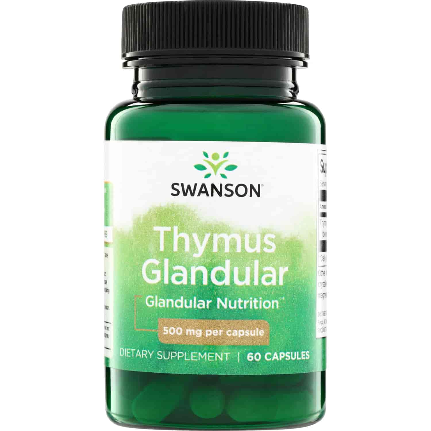 Swanson Thymus Glandular 500 mg 60 kapslar Swanson Thymus Glandular 500 mg 60 kapslar