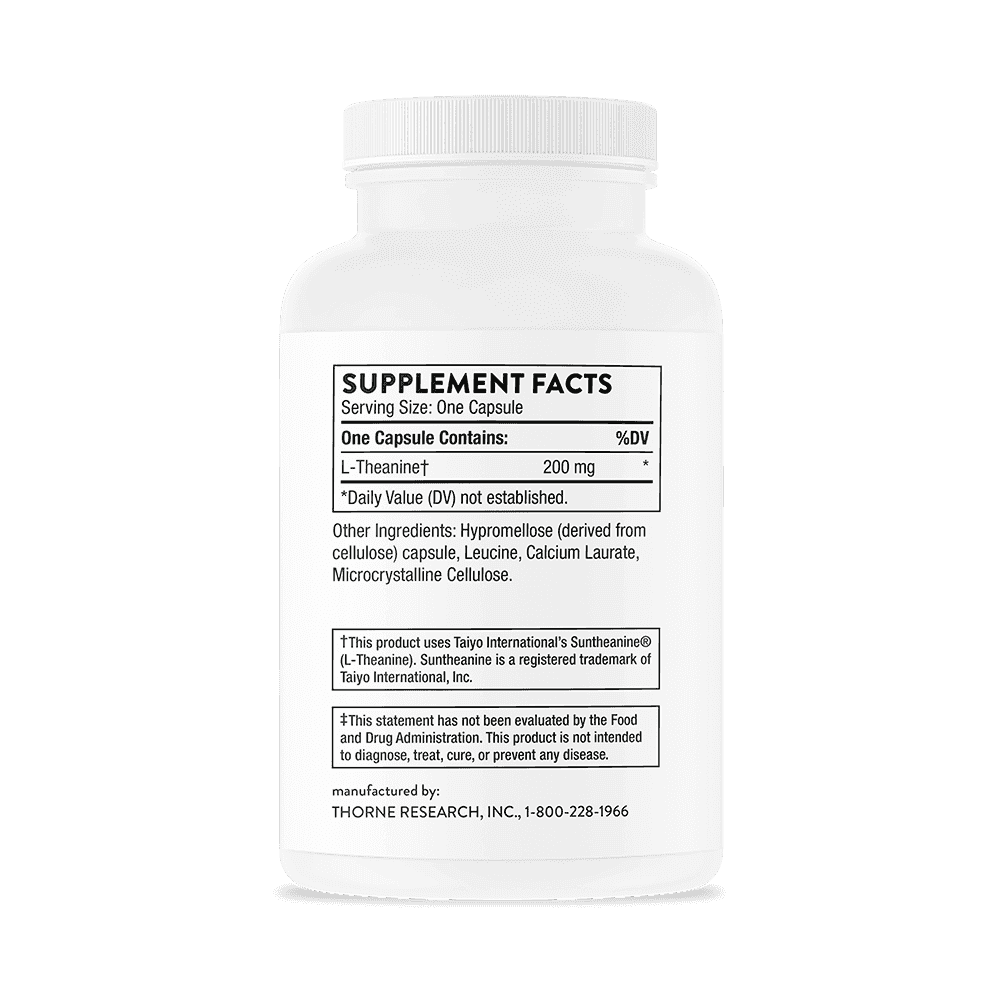 Thorne Research Theanine 90kap Thorne Research Theanine 90kap