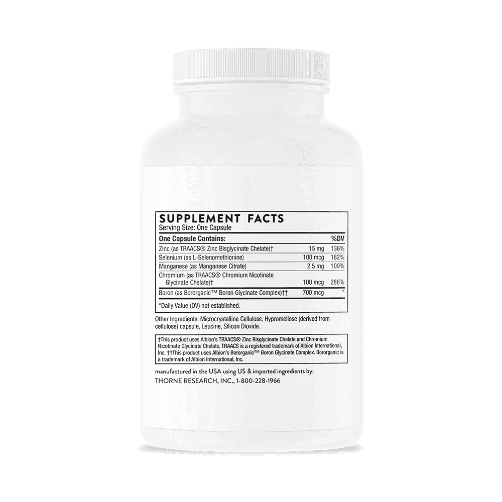 Thorne Trace Minerals 90kap Thorne Trace Minerals 90kap