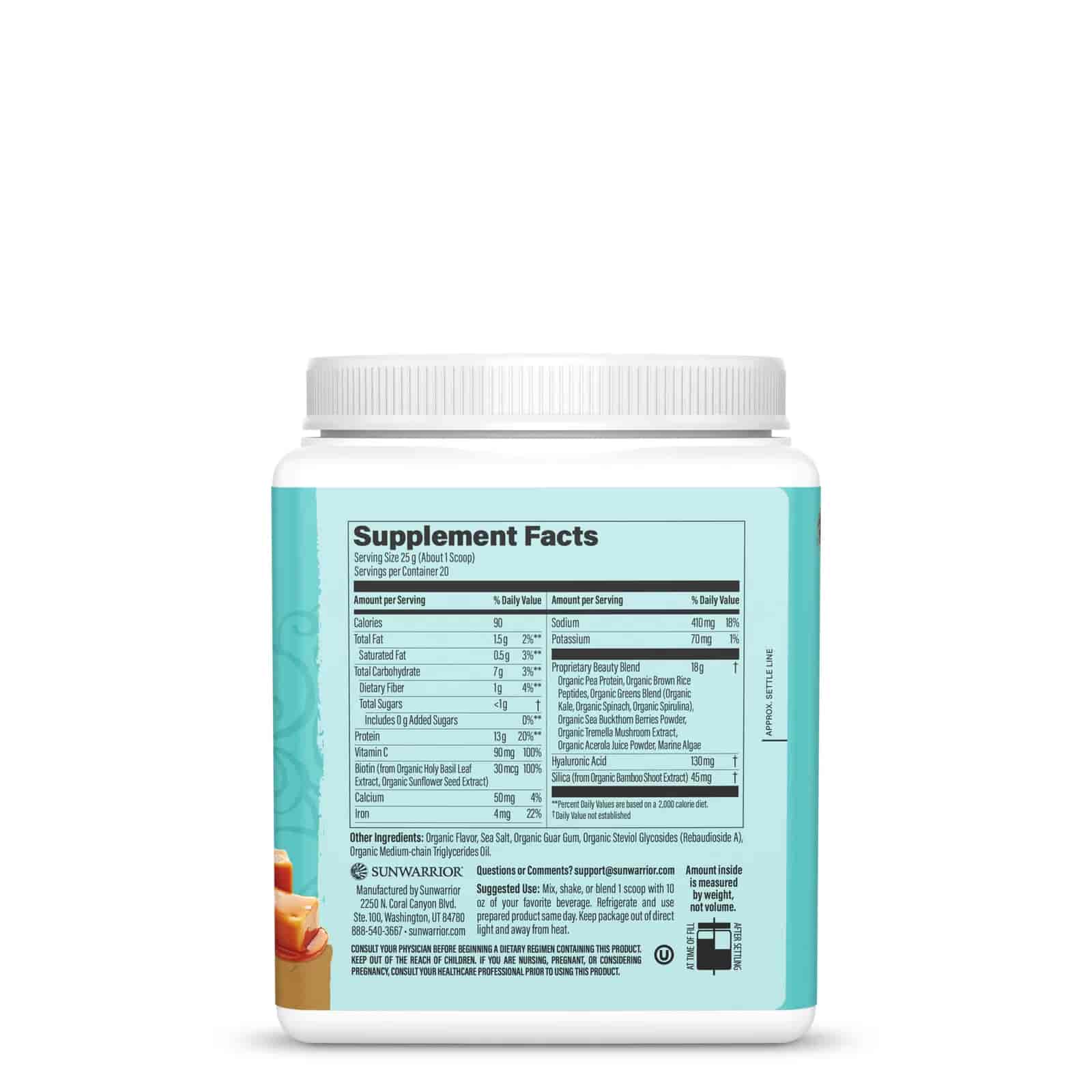 Sunwarrior Collagen Building Protein Peptides Salted Caramel Sunwarrior Collagen Building Protein Peptides Salted Caramel