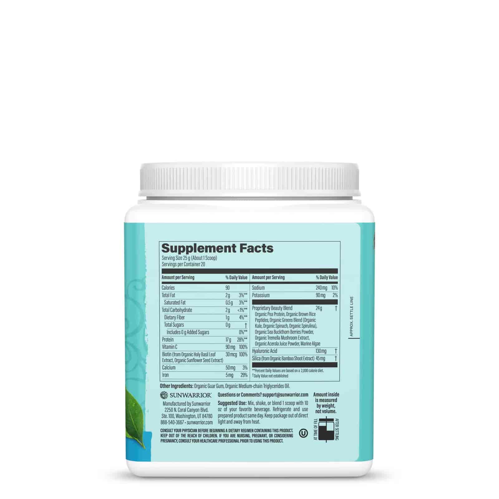 Sunwarrior Collagen Building Protein Peptides Naturell Sunwarrior Collagen Building Protein Peptides Naturell