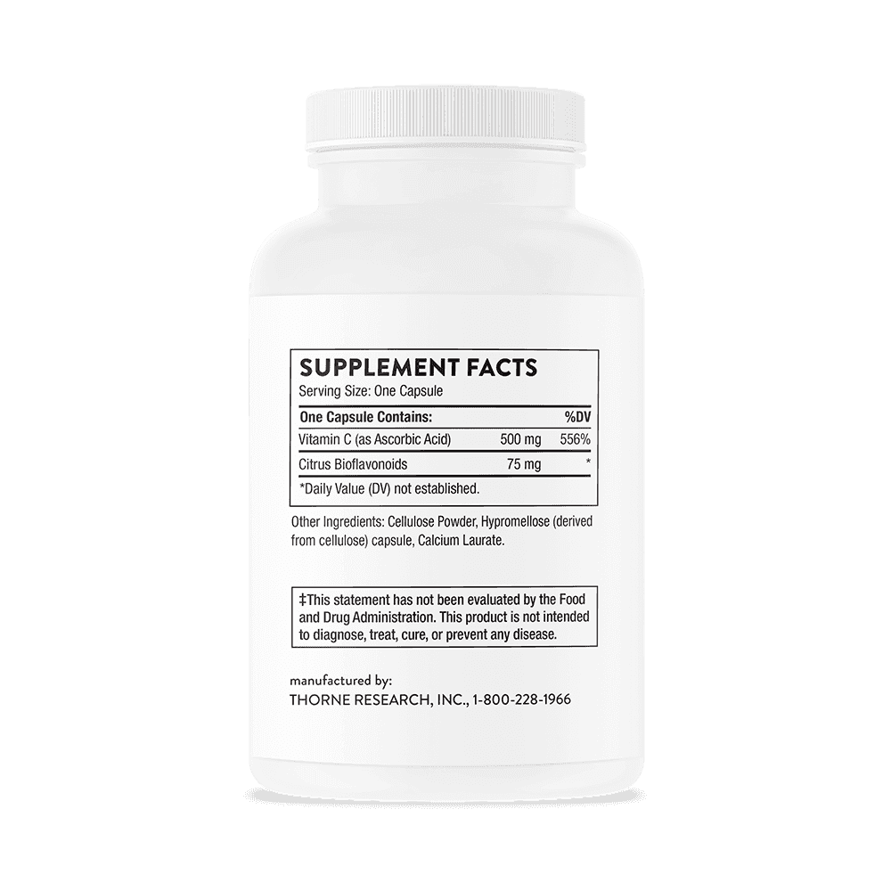 Thorne Research C-Vitamin With Flavonoids 90 kap Thorne Research C-Vitamin With Flavonoids 90 kap