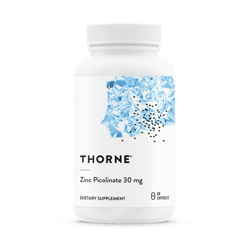 Thorne Research Zink / Zinc Picolinate 30mg 60kap Thorne Research Zink / Zinc Picolinate 30mg 60kap