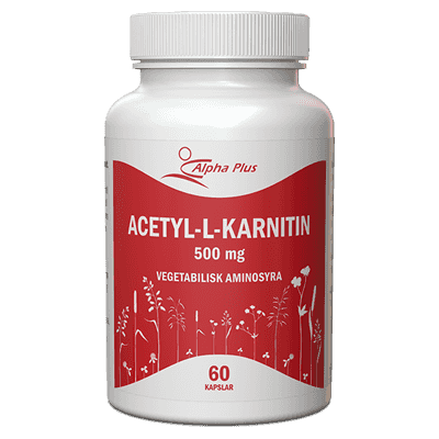 Alpha Plus Acetyl-L-Karnitin 60 kap Alpha Plus Acetyl-L-Karnitin 60 kap