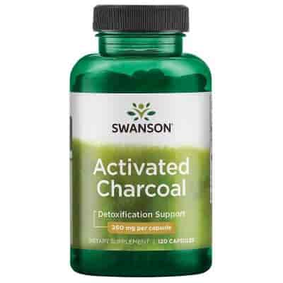 Swanson Activated Charcoal 120 Kapslar Swanson Activated Charcoal 120 Kapslar