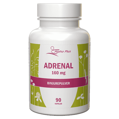 Alpha Plus Adrenal 160 mg 90 kap Alpha Plus Adrenal 160 mg 90 kap