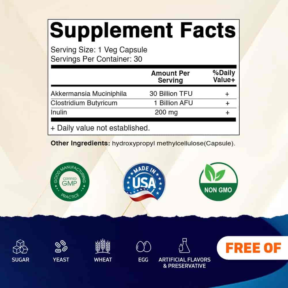 Vitamatic Stable Akkermansia 30 billion TFU Vitamatic Stable Akkermansia 30 billion TFU