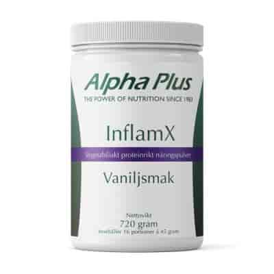 Alpha Plus InflamX Vaniljsmak 720 gram Alpha Plus InflamX Vaniljsmak 720 gram