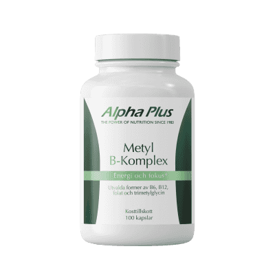 Alpha Plus Metyl-B-Komplex 100 kap Alpha Plus Metyl-B-Komplex 100 kap