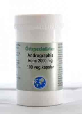 Örtspecialisten Andrographis 2000mg 100 Veg. Kap Örtspecialisten Andrographis 2000mg 100 Veg. Kap
