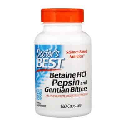 Dr. Best Betaine HCL Pepsin 120 kap Dr. Best Betaine HCL Pepsin 120 kap