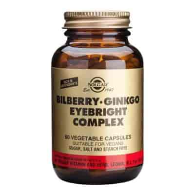 Solgar Bilberry Eyebright Complex 60 Kapslar Solgar Bilberry Eyebright Complex 60 Kapslar