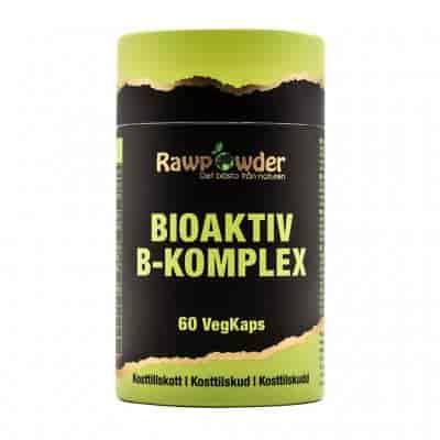 Rawpowder Bioaktiv B-Komplex 60 kap Rawpowder Bioaktiv B-Komplex 60 kap