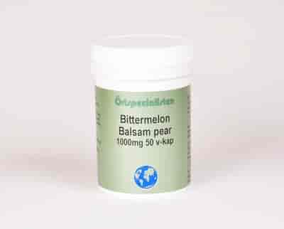 Örtspecialisten Bittermelon/Bittergurka 1000mg 50 Veg. Kap. Örtspecialisten Bittermelon/Bittergurka 1000mg 50 Veg. Kap.