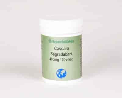 Örtspecialisten Cascara 400mg 100Kap. Örtspecialisten Cascara 400mg 100Kap.