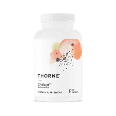 Thorne Research Red Yeast Rice + Q10 (Tidigare Choleast) 120 Kapslar Thorne Research Red Yeast Rice + Q10 (Tidigare Choleast) 120 Kapslar