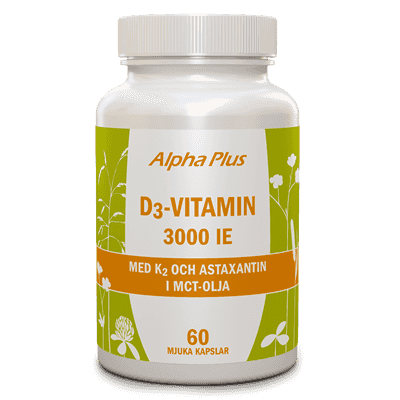Alpha Plus D3 vitamin 3000 IE + K2 60 kap Alpha Plus D3 vitamin 3000 IE + K2 60 kap