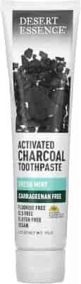 Desert Essence Activated Charcoal Toothpaste Fluorfri 176 g Desert Essence Activated Charcoal Toothpaste Fluorfri 176 g