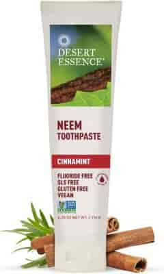 Desert Essence Neem Toothpaste Cinnamint Fluorfri 176 g Desert Essence Neem Toothpaste Cinnamint Fluorfri 176 g