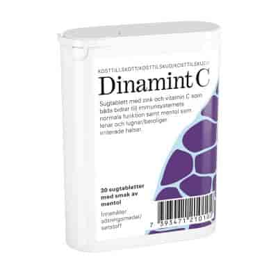 Dinamint C 30 Sugtabletter Dinamint C 30 Sugtabletter